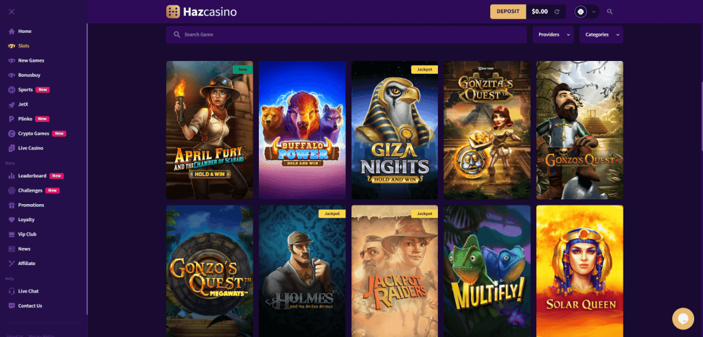 Haz Casino Slots